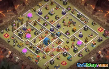 Town Hall 12 War Base - Clash of Clans War Strategies & Link #49558