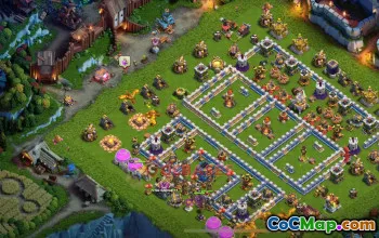 Town Hall 12 WAR Base Layout | Clash of Clans TH12 War Defense🚀 #48808