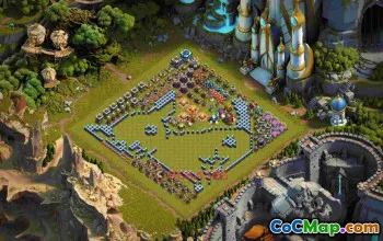 Town Hall 13 Base - Fun & Anti-3 Stars Layout #57107