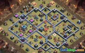 Layouts base da prefeitura 13: Guerra, troféu e mapas da vila doméstica #14824