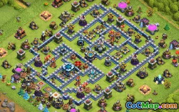 Ratusz 13 Układy i mapy bazy COC dla domu Home Village #12856