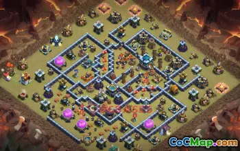 Town Hall 13 CWL Base | Clash of Clans Strategy & Links #52500