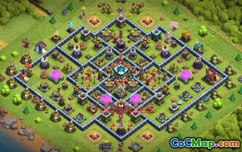 Town Hall 13 CWL Base with Copy Link #55701
