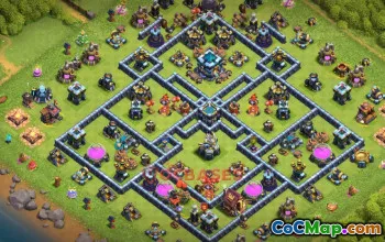 Town Hall 13 Farming Base | Clash of Clans Base Link #50712