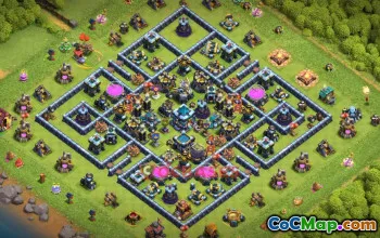 Town Hall 13 Farming Base – Clash of Clans | Copy Base Link #51566