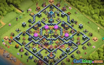 Town Hall 13 Farming Base | Clash of Clans | Copy Link #50685