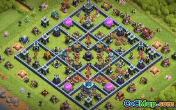 Town Hall 13 Farming Base | Clash of Clans Guide & Base Link #50679