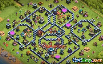 Town Hall 13 Farming Base — Clash of Clans Guide | Base Link #50718