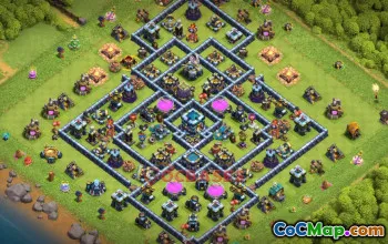 Town Hall 13 Farming Base | Clash of Clans Strategies - base link #51564