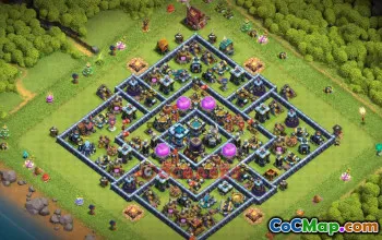 Town Hall 13 Farming Base | Clash of Clans Strategies link #50677