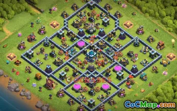 Town Hall 13 Farming Base - Clash of Clans Strategy & Link #50714