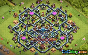 Town Hall 13 Farming Base | Clash of Clans Strategy & Links #50719