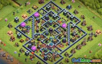 Town Hall 13 Farming Base | Clash of Clans Strategy & Tips #50675