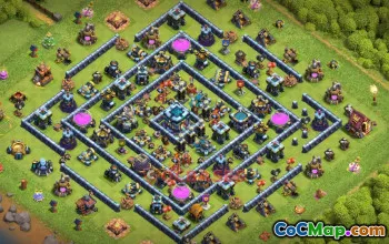 Town Hall 13 Farming Base | Clash of Clans Strategy & Tips #50701