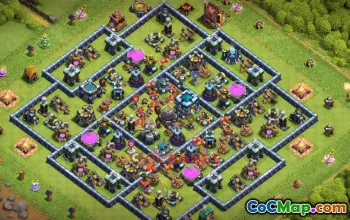 Town Hall 13 Farming Base | Clash of Clans Strategy & Tips #50703