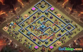 Town Hall 13 Farming Base | Clash of Clans | TH13 Farming Link #49482