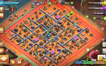 Town Hall 13 Hybrid Base | Clash of Clans, Copy Link #48793