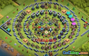 Town Hall 13 Progress Base | Clash of Clans Fun Guide #20511
