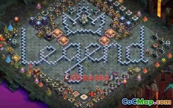 Town Hall 13 Progress Base for Clash of Clans - Copy Link! #23943