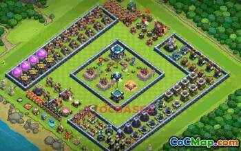 Town Hall 13 Progress Base Layout aaaxq #57098