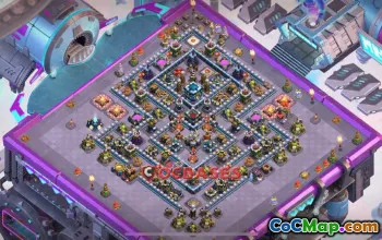Town Hall 13 Trophy Base: Anti 3-Star & CW Ready #22001