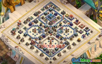 Town Hall 13 Trophy Base — Clash of Clans Defense Link #48790