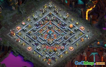 Town Hall 13 Trophy Base | Clash of Clans Defense & Trophy Holders #52503