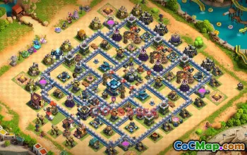 Town Hall 13 Trophy Base | Clash of Clans Links #52382
