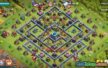 Town Hall 13 War Base 2025 | Clash of Clans Clashbase.link #49450