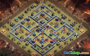 Town Hall 13 War Base | Clash of Clans TH13 2025 Update #49447