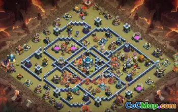 Town Hall 13 War Base – Clash of Clans War Defense - Try It! #48789
