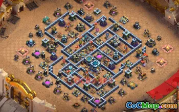 Town Hall 13 War Base | Clash of Clans War Layouts 👉 base link #49515