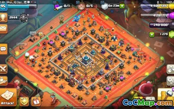 Town Hall 13 War Base | Clash of Clans War Layouts & Links #49463