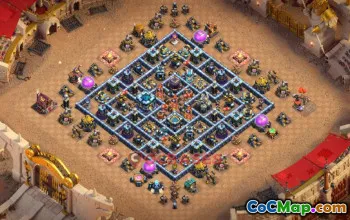 Town Hall 13 War Base | Clash of Clans War Layouts & Links #49486