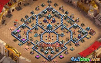 Town Hall 13 War Base – Clash of Clans war strategies & links #49501