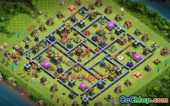 Town Hall 14 Base | Clash of Clans Anti 3 Star Strategy #21810