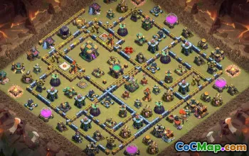 Belediye Binası 14 Temel Düzenleri Clash of Clans - Şimdi kopyalayın! #15108