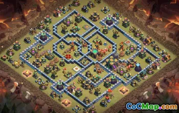 Town Hall 14 Base Layouts for CoC: Home, Trophy & War Maps #17491