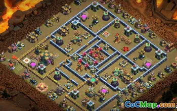 Belediye Binası 14 COC BASE Düzenleri: Ev, Savaş ve Kupa Haritaları #13884