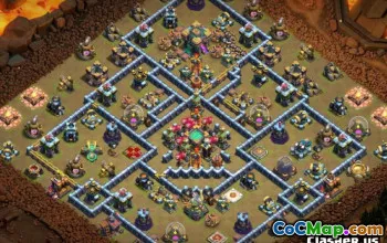 Belediye Binası 14 COC BASE Düzenleri: Ev, Savaş ve Kupa Haritaları #14137