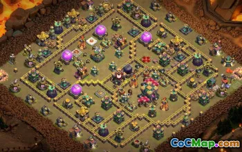 Belediye Binası 14 COC BASE Düzenleri: Ev, Savaş ve Kupa Haritaları #16004