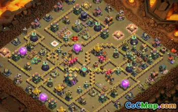Town Hall 14 CoC Base Layouts & Maps - Clash of Clans #16672