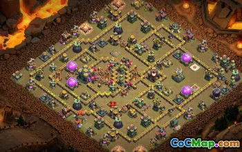 Town Hall 14 CoC Base Layouts: War & Trophy Maps #16727
