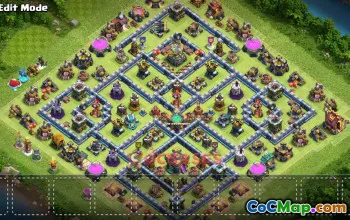 Town Hall 14 CWL Base | Clash of Clans Frontline Defense #49352
