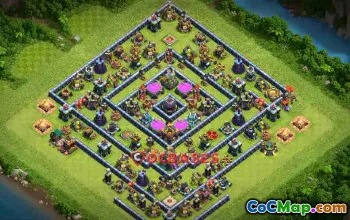 Town Hall 14 Farming Base: Anti 3-Star & Loot Protection #23935