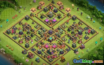 Town Hall 14 Farming Base | Clash of Clans Base Link #49401