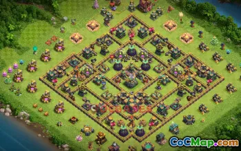 Town Hall 14 Farming Base – Clash of Clans | Copy Base Link #50654