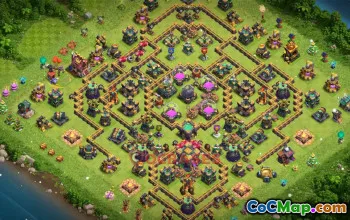 Town Hall 14 Farming Base | Clash of Clans Defense Strategy #49412