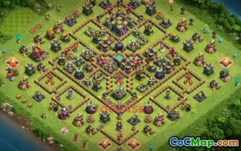 Town Hall 14 Farming Base | Clash of Clans Strategies & Links #50663