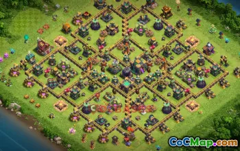 Town Hall 14 Farming Base | Clash of Clans Strategy<!--base link--> #50672